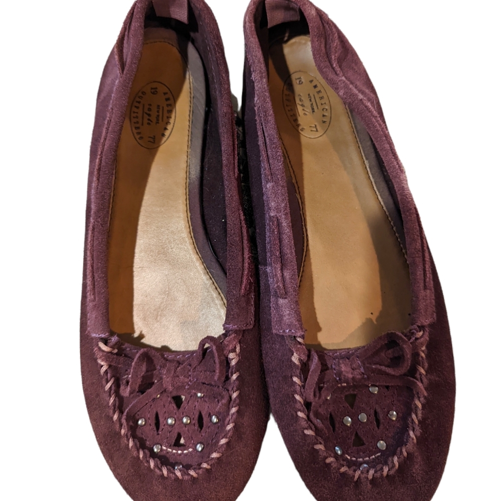 🎉5/$15🎉 American Eagle Outfitters Women's Size 8 Purple Flats
